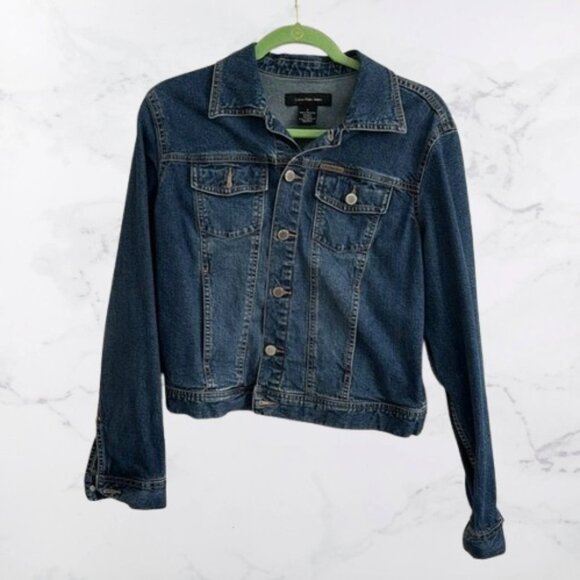Calvin Klein denim jacket medium - Picture 1 of 3